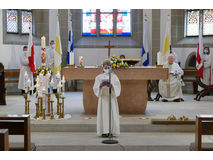 Feier der 1. Heiligen Kommunion in Sankt Crescentius (Foto: Karl-Franz Thiede)